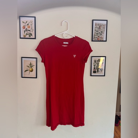 🧚♂️3/25🧚♂️ TNA ARITZIA Red Dress - Picture 1 of 2